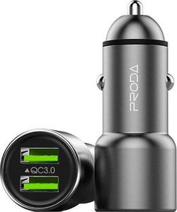Ładowarka Proda Proda Kuafu ładowarka samochodowa 30W PD-C21 Black 3