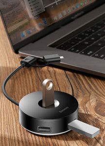 HUB USB Baseus 1x microUSB  + 4x USB-A 2.0 (CAHUB-GA01) 13