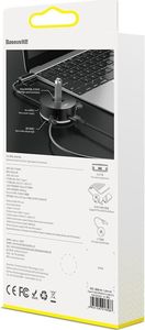 HUB USB Baseus 1x microUSB  + 4x USB-A 2.0 (CAHUB-GA01) 18