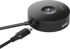 HUB USB Baseus 1x microUSB  + 4x USB-A 2.0 (CAHUB-GA01) 4