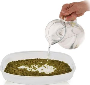 Orion Kiełkownica pojemnik na kiełki z sitkiem i pokrywą 2