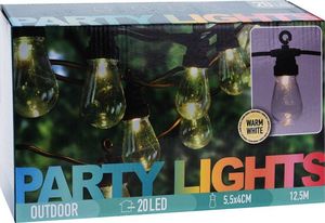 ProGarden Lampki ogrodowe LED girlanda do pomieszczeń 12,5m uniwersalny 3