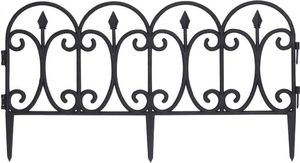 ProGarden Palisada płotek ogrodowy 60x30 cm 4 szt. uniwersalny 2