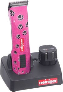 Maszynka do strzyżenia psa Heiniger Heiniger Saphir - maszynka bezprzewodowa, edycja limitowana - różowa w łapki uniwersalny 3