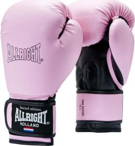 Allright Rękawice bokserskie Limited Edition 8 OZ różowe 1