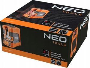 Neo Laser krzyżowy 75-101 czerwony 15 m 5