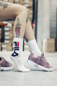 Fila NORMAL SOCKS URBAN COLLECTION 2 PAIRS 300 WHITE 1