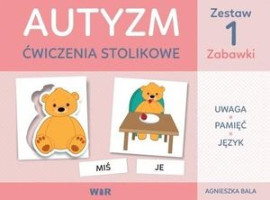 Autyzm - ćwiczenia stolikowe Zestaw1 zabawki 1