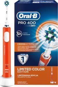 Szczoteczka Oral-B Szczoteczka rotacyjna Pro 400 CrossAction Pomarańczowa 2