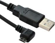 Kabel USB MicroConnect microUSB - USB-A 3 m Czarny (USBABMICRO3ANG) 1