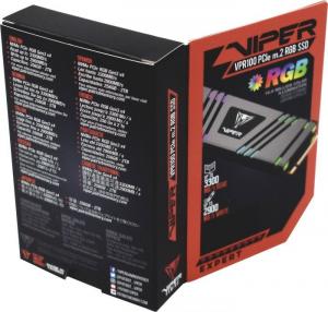 Dysk SSD Patriot VPR100 1TB M.2 2280 PCI-E x4 Gen3 NVMe (VPR100-1TBM28H) 16