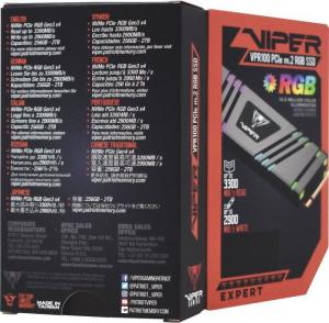 Dysk SSD Patriot VPR100 1TB M.2 2280 PCI-E x4 Gen3 NVMe (VPR100-1TBM28H) 17