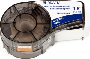 Brady Black on White 4,26m x 38,1mm 1