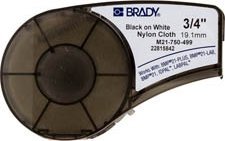 Brady Black on White 4,87m x 19,05mm 1
