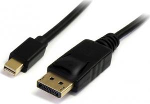 Kabel MicroConnect DisplayPort Mini - DisplayPort 0.5m czarny (DP-MMG-050MBV1.4) 1