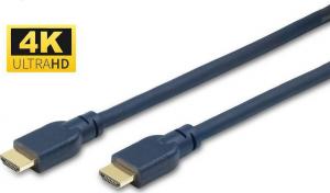 Kabel MicroConnect HDMI - HDMI 1.5m niebieski (HDM191.5V2.0P) 1