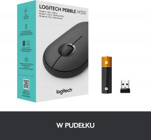 Mysz Logitech M350 Pebble Graphite (910-005718) 10