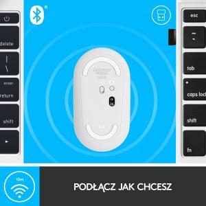 Mysz Logitech M350 Pebble White (910-005716) 6