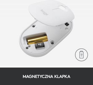 Mysz Logitech M350 Pebble White (910-005716) 8