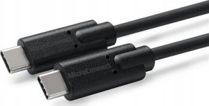 Kabel USB MicroConnect USB-C - USB-C 2 m Czarny (USB3.1CC2) 1