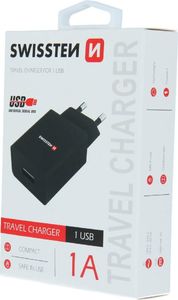 Ładowarka Swissten 1x USB-A 1 A (22035000) 5