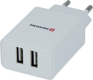 Ładowarka Swissten 2x USB-A 2.1 A (22034000) 1
