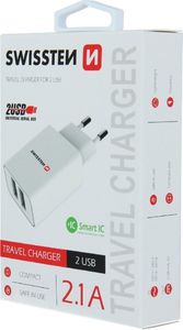 Ładowarka Swissten 2x USB-A 2.1 A (22034000) 4