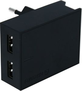 Ładowarka Swissten 2x USB-A 3 A (22031000) 1