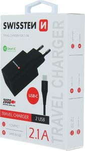 Ładowarka Swissten 2x USB-A 2.1 A (22054000) 3