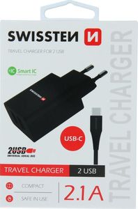 Ładowarka Swissten 2x USB-A 2.1 A (22054000) 4