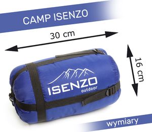 Isenzo Śpiwór dziecięcy Camp Junior niebieski 8