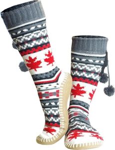 Glovii Ogrzewane kapcie ze skarpetkami, rozmiar: 36-43 3