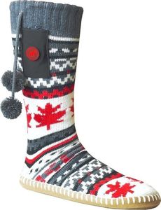 Glovii Ogrzewane kapcie ze skarpetkami, rozmiar: 36-43 4