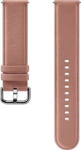 Samsung Pasek Skórzany Galaxy Watch Active/Active 2 Różowy 20mm (ET-SLR82MPEGWW) 2