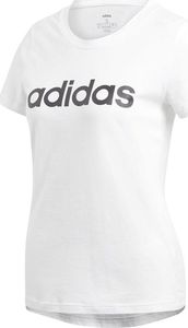 Adidas Koszulka damska Essentials Linear Slim Tee biała r. L (DU0629) 1