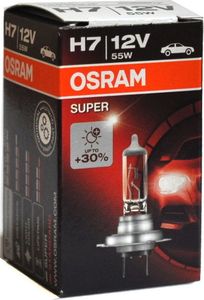 Osram Żarówka samochodowa H7 Osram Super +30% - 1szt uniwersalny 1