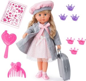 Bayer Interaktywna lalka Anna mówi śpiewa po polsku 100 fraz 46cm 2