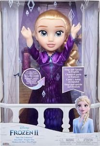 Jakks Pacific Kraina Lodu II Frozen Lalka Elsa śpiewająca w świecącej sukni 4