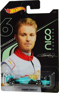 Mattel Mattel Hot Wheels Auto resorak Bolid Nico Rosberg F1 Racer uniwersalny 1
