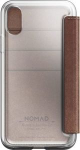 Nomad Nomad Folio Clear Leather Brown iPhone X / Xs 1