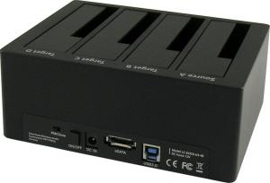 Stacja dokująca LC-Power 2.5"/3.5" SATA - USB 3.2 Gen1/eSATA (LC-DOCK-U3-4B) 2