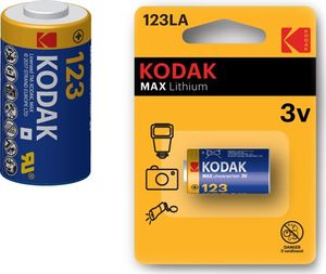 Kodak Bateria Max CR123 1 szt. 1