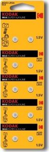 Kodak Bateria Max LR54 10 szt. 1