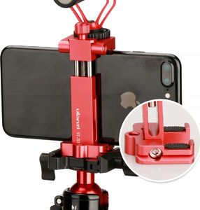 Selfie stick Ulanzi Uchwyt Telefon Stopka Iso Arca Swiss Ulanzi St-03 - Czerwony 4