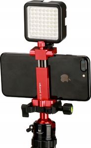 Selfie stick Ulanzi Uchwyt Telefon Stopka Iso Arca Swiss Ulanzi St-03 - Czerwony 7