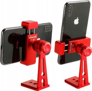 Selfie stick Ulanzi Uchwyt Obrót 360 Na Statyw Do Smartfona Ulanzi St-04 - Czerwony 3