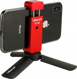 Selfie stick Ulanzi Uchwyt Obrót 360 Na Statyw Do Smartfona Ulanzi St-04 - Czerwony 6