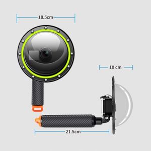Ruigpro Obudowa Podwodna Dome Port Do Dji Osmo Action 4