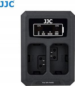 Ładowarka do aparatu JJC Podwójna Ładowarka Usb Na 2x Akumulator Do Sony Np-fw50 Npfw50 2