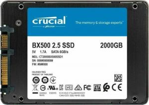 Dysk SSD Crucial BX500 2TB 2.5" SATA III (CT2000BX500SSD1) 2